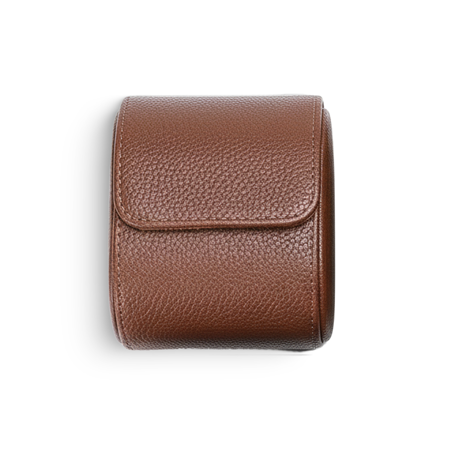 Textured Premium Leather Watch Case - Single Watch