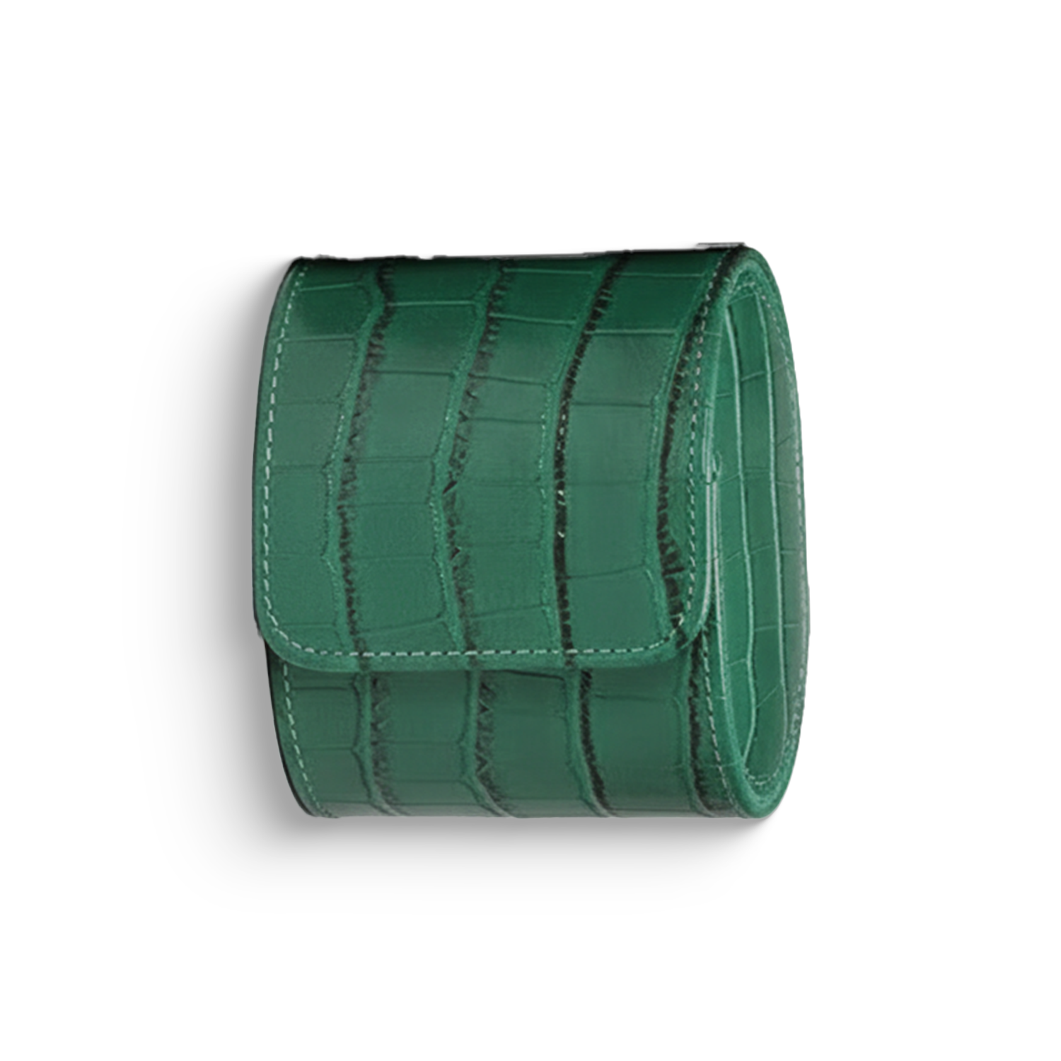 Patterned Premium Leather Watch Case - Single Watch