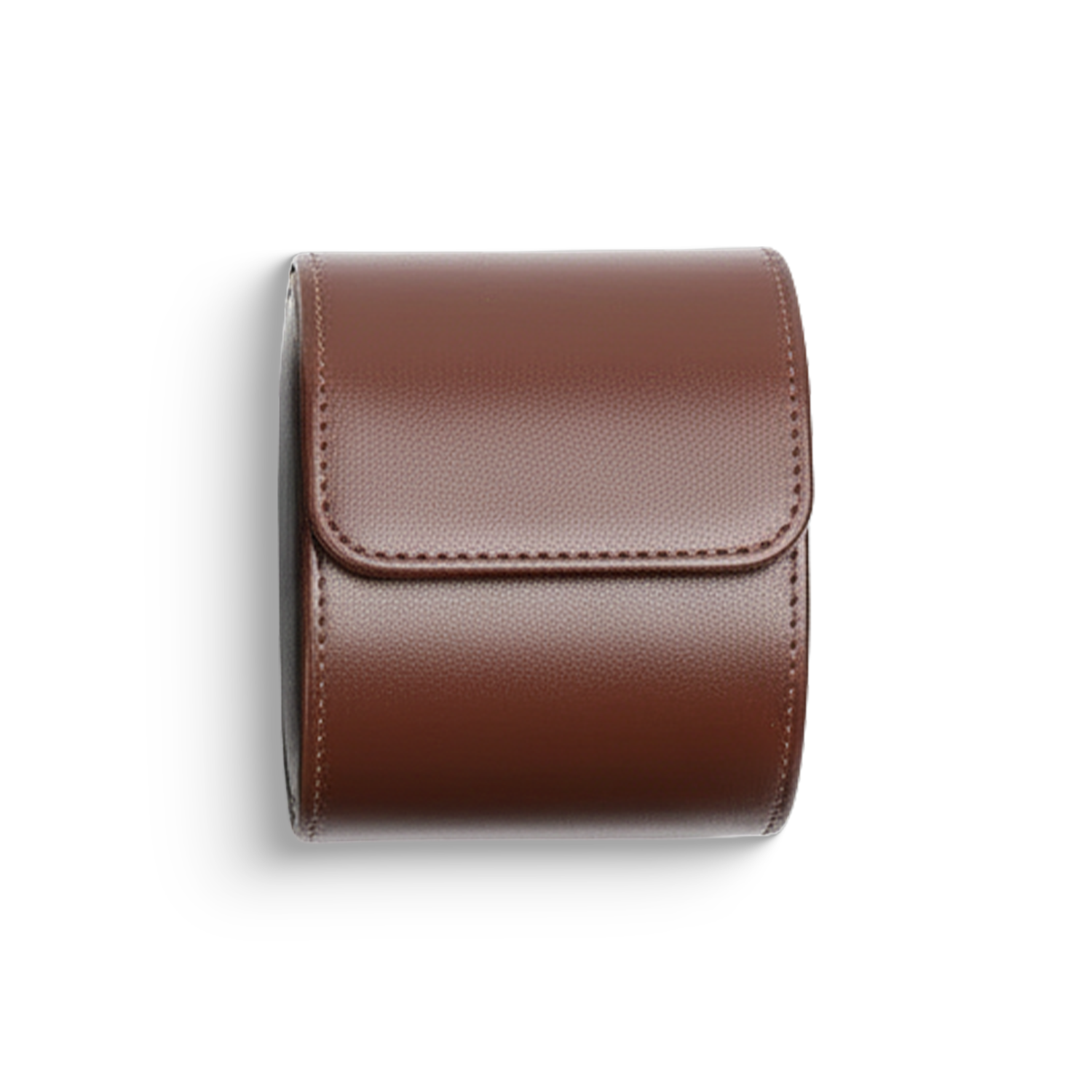 Plain Premium Leather Watch Case - Single Watch